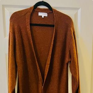 Beautiful LONG cardigan sweater, brand new without tags, never worn!